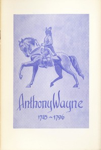 Cover of Anthony Wayne, 1745-1796 — Key I...